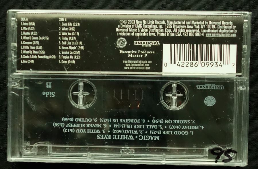 Magic "White Eyes"-Cassette Tapes-UnDigable Digs