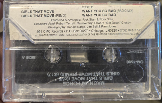 Magnum Force "Girls That Move"-Cassette Tapes-UnDigable Digs
