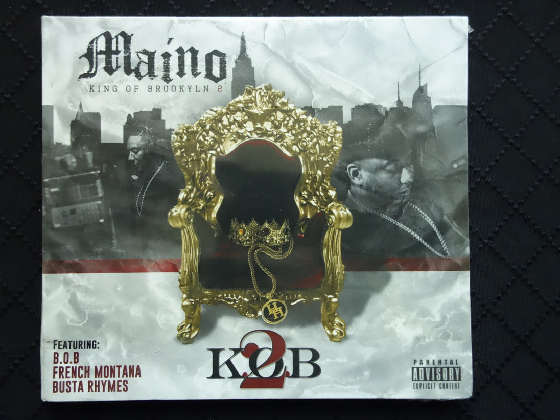 Maino "King Of Brooklyn 2 (K.O.B 2)" (CD)-CDs-UnDigable Digs