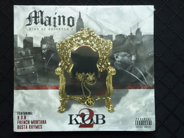 Maino "King Of Brooklyn 2 (K.O.B 2)" (CD)-CDs-UnDigable Digs