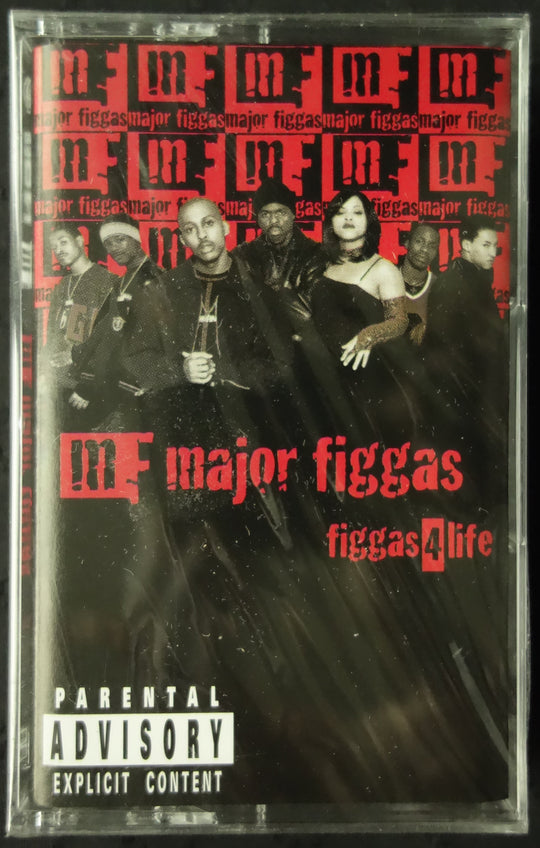 Major Figgas "Figgas 4 Life"-Cassette Tapes-UnDigable Digs