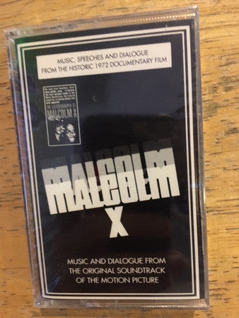 Malcolm X (Music And Dialogue From The Original Soundtrack Of The Motion Picture)-Cassette Tapes-UnDigable Digs