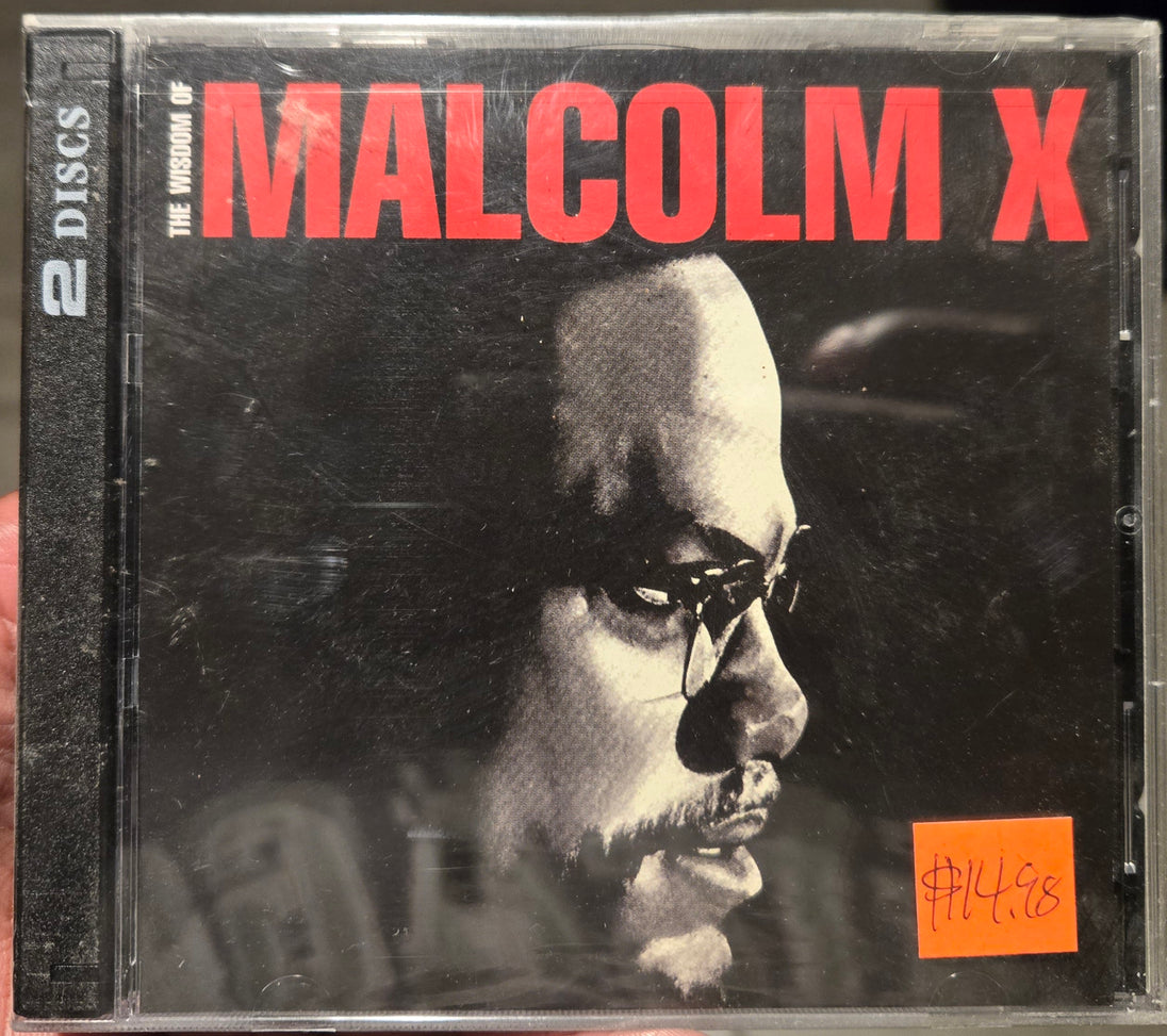 Malcolm X "The Wisdom Of" (2xCD)-CDs-UnDigable Digs