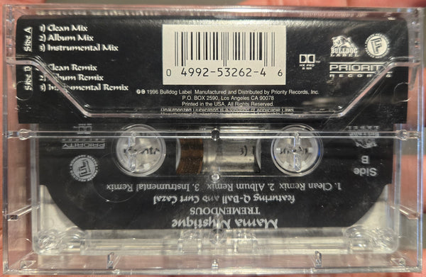 Mama Mystique f; Q-Ball And Curt Cazal "Tremendous" (Maxi-Single)-Cassette Tapes-UnDigable Digs