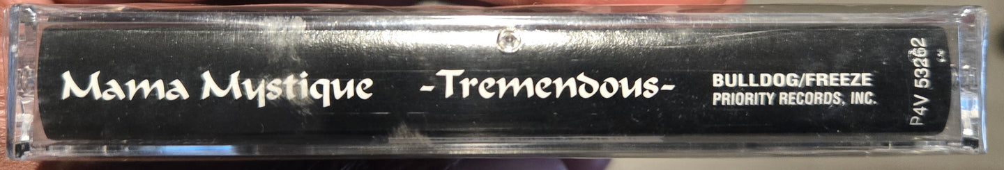 Mama Mystique f; Q-Ball And Curt Cazal "Tremendous" (Maxi-Single)-Cassette Tapes-UnDigable Digs