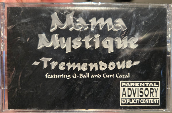 Mama Mystique f; Q-Ball And Curt Cazal "Tremendous" (Maxi-Single)-Cassette Tapes-UnDigable Digs