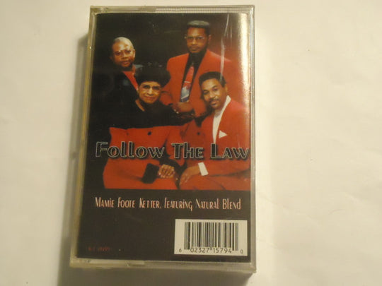 Mamie Foote Ketter Featuring Natural Blend "Follow The Law"-Cassette Tapes-UnDigable Digs