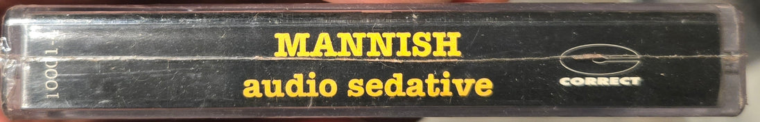 Mannish "Audio Sedative"-Cassette Tapes-UnDigable Digs