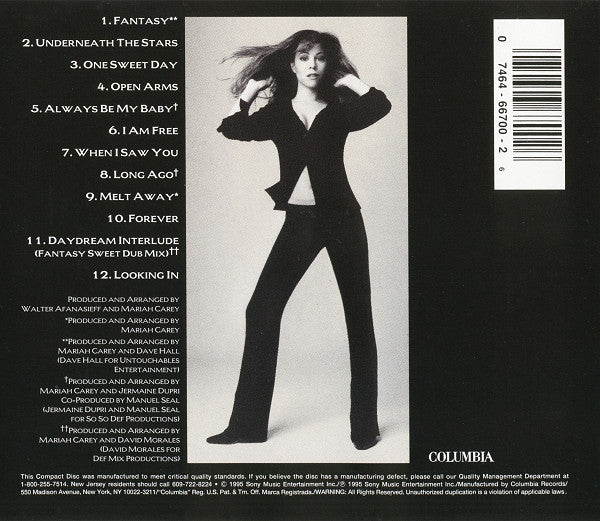Mariah Carey "Daydream" (CD)-CDs-UnDigable Digs