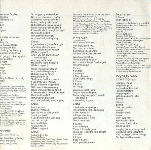 Mariah Carey "Emotions" (CD)-CDs-UnDigable Digs