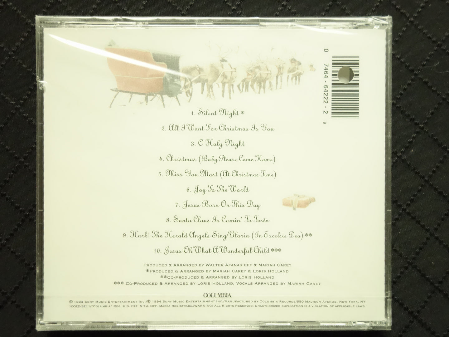 Mariah Carey "Merry Christmas" (CD)-CDs-UnDigable Digs