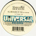 Marques Houston Feat. Young Rome "All Because Of You" (12" Single)-Vinyl Records-UnDigable Digs