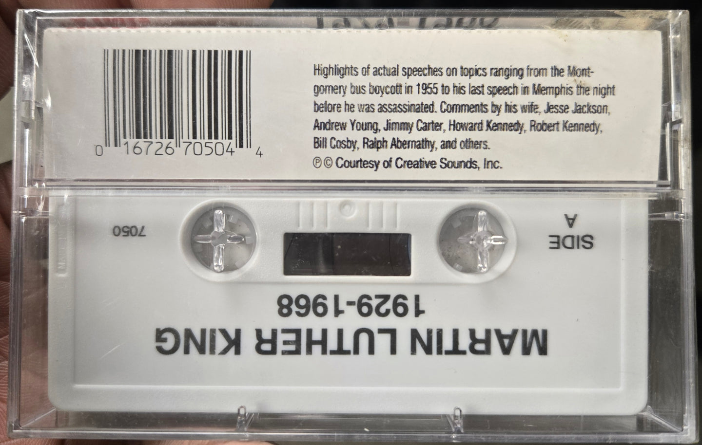 Martin Luther King "1929-1968"-Cassette Tapes-UnDigable Digs