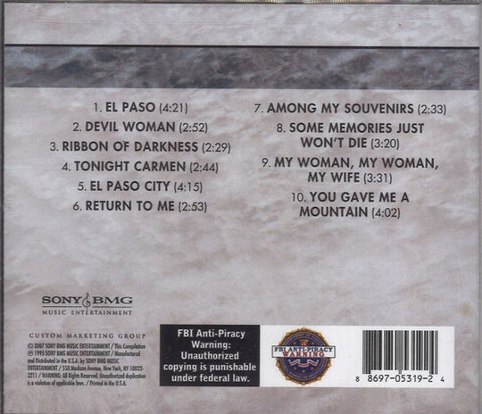 Marty Robbins "Super Hits" (CD)-CDs-UnDigable Digs