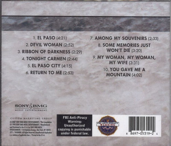 Marty Robbins "Super Hits" (CD)-CDs-UnDigable Digs