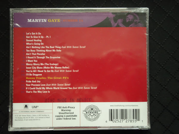 Marvin Gaye "Number 1's" (CD)-CDs-UnDigable Digs