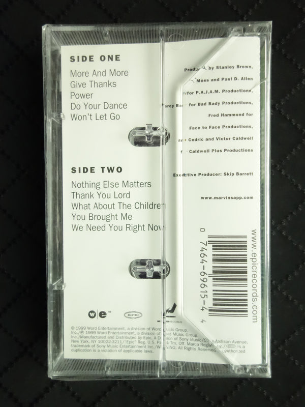 Marvin Sapp "Nothing Else Matters" (Single)-Cassette Tapes-UnDigable Digs