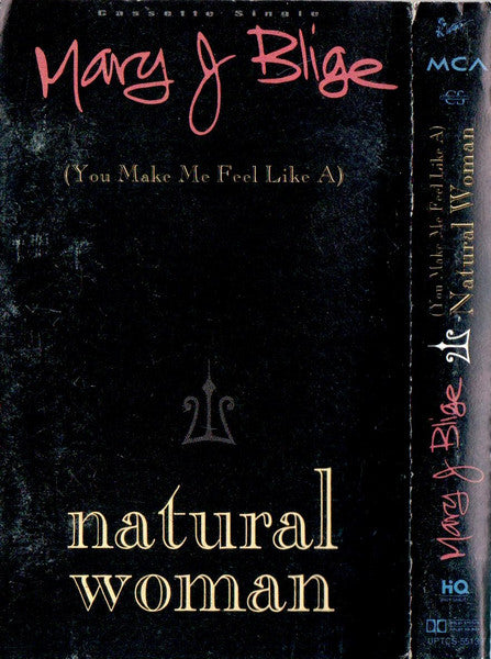 Mary J Blige "(You Make Me Feel Like A) Natural Woman" (Single)-Cassette Tapes-UnDigable Digs