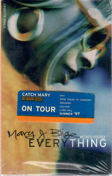Mary J. Blige "Everything" (Single)-Cassette Tapes-UnDigable Digs