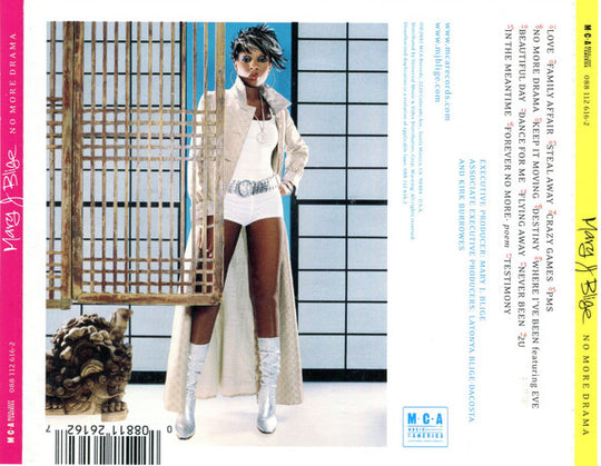 Mary J. Blige "No More Drama" (CD)-CDs-UnDigable Digs