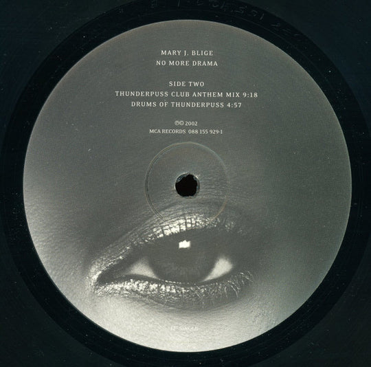 Mary J. Blige "No More Drama Remixes" (12" Maxi-Single)-Vinyl Records-UnDigable Digs