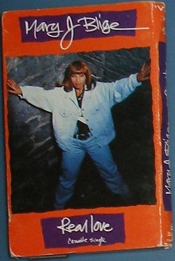 Mary J. Blige "Real Love" (Single)-Cassette Tapes-UnDigable Digs
