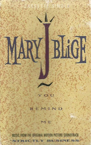 Mary J. Blige "You Remind Me" (Single)-Cassette Tapes-UnDigable Digs