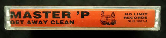 Master 'P "Get Away Clean"-Cassette Tapes-UnDigable Digs