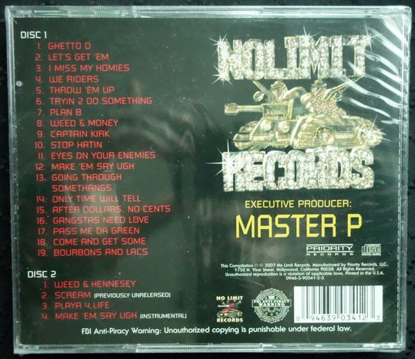 Master P "Ghetto D (10th Anniversary)" (CD)-CDs-UnDigable Digs