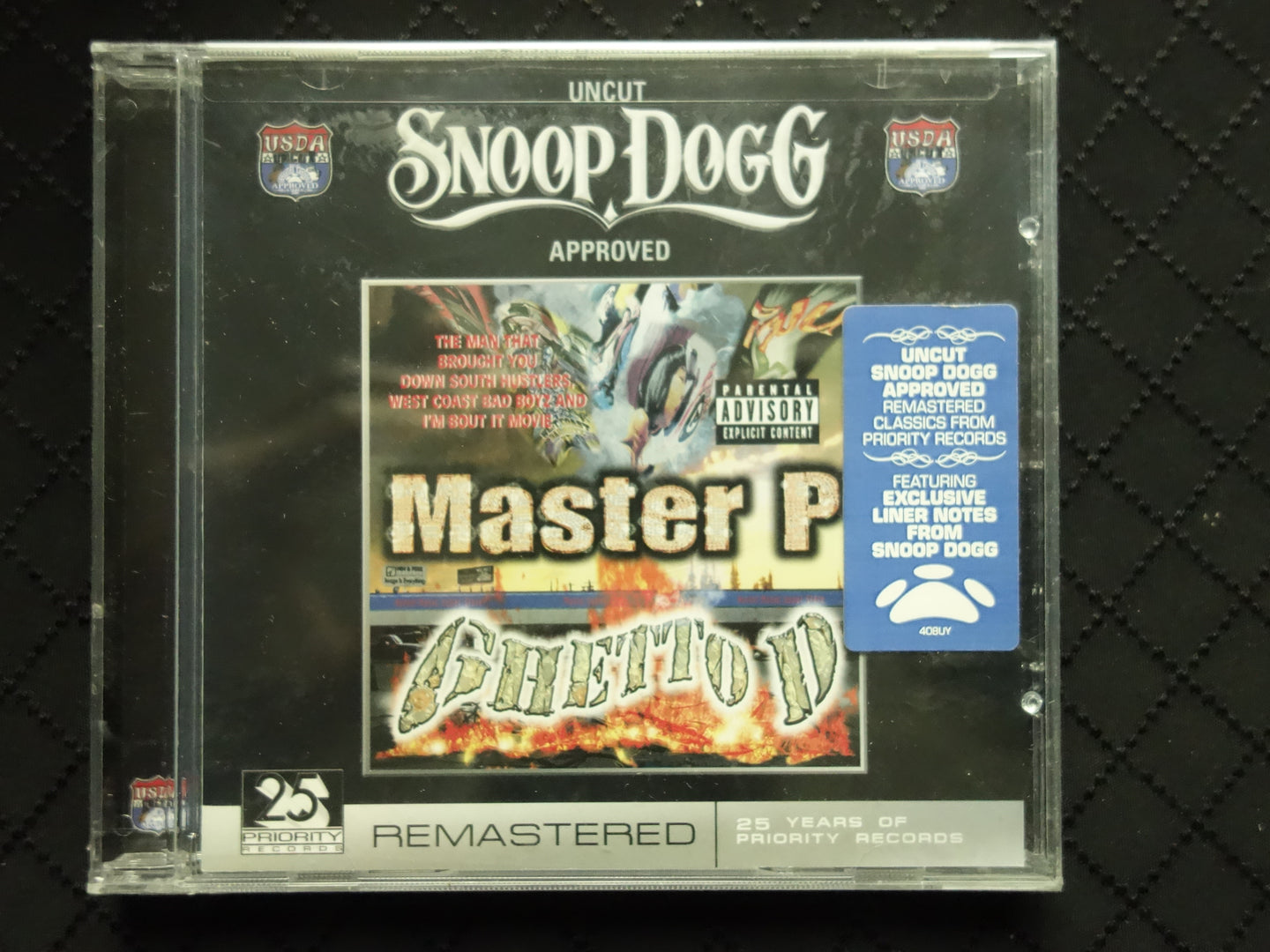 Master P "Ghetto D" (Remastered) (CD)-CDs-UnDigable Digs