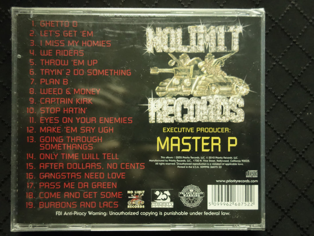 Master P "Ghetto D" (Remastered) (CD)-CDs-UnDigable Digs