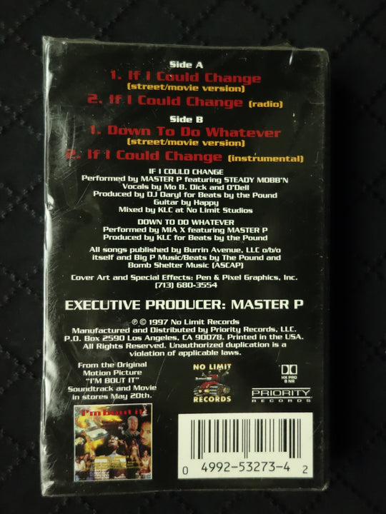Master P f; O'Dell & Steady Mobb'n "If I Could Change" (Single)-Cassette Tapes-UnDigable Digs