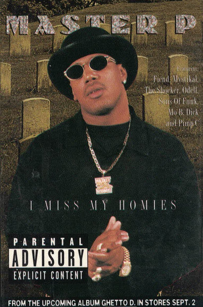 Master P f; Pimp & Silkk The Shocker "I Miss My Homies" (Single)-Cassette Tapes-UnDigable Digs