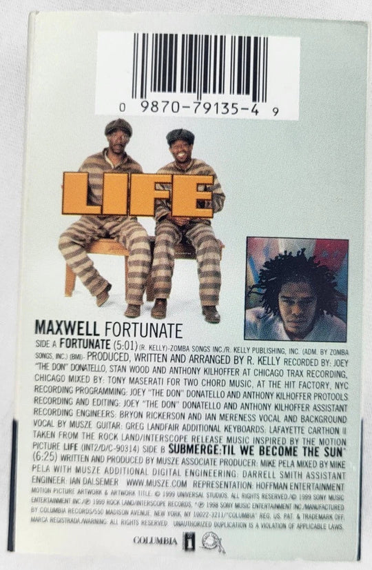 Maxwell "Fortunate" (Single)-Cassette Tapes-UnDigable Digs