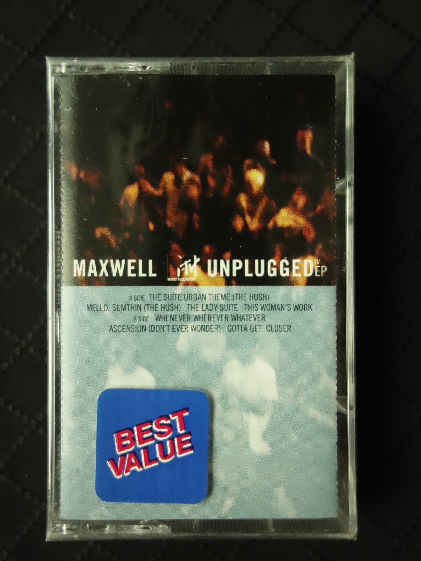 Maxwell ‎"MTV Unplugged EP"-Cassette Tapes-UnDigable Digs