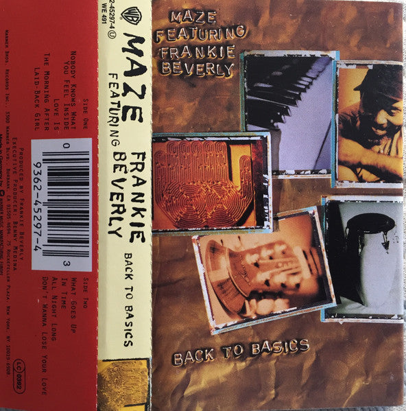 Maze Featuring Frankie Beverly "Back To Basics"-Cassette Tapes-UnDigable Digs