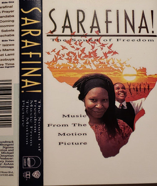 Mbongeni Ngema "Music From The Motion Picture Sarafina! The Sound Of Freedom"-Cassette Tapes-UnDigable Digs