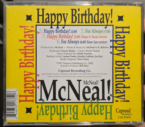 McNeal! McNeal! "Happy Birthday!" (CD Single)-CDs-UnDigable Digs