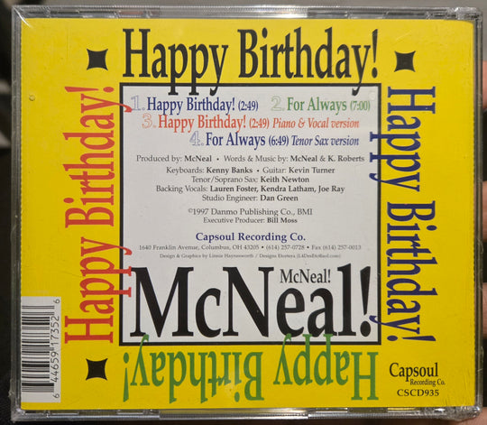 McNeal! McNeal! "Happy Birthday!" (CD Single)-CDs-UnDigable Digs