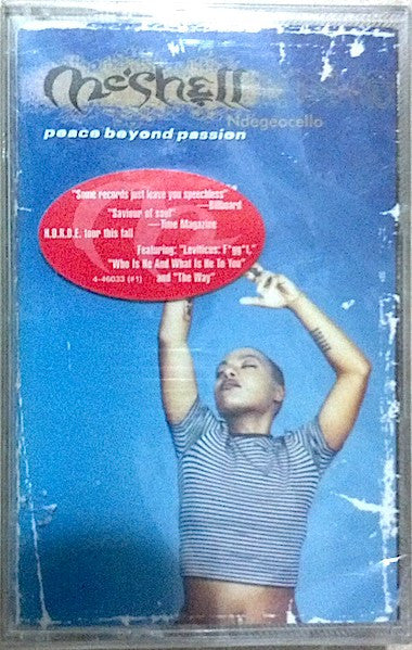 Me'Shell NdegéOcello "Peace Beyond Passion"-Cassette Tapes-UnDigable Digs