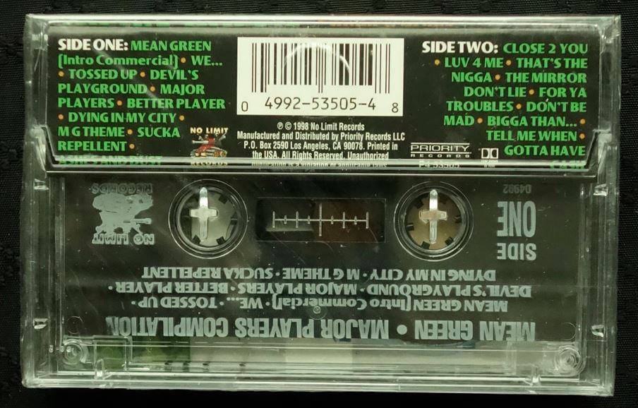 Mean Green "Major Players Compilation"-Cassette Tapes-UnDigable Digs