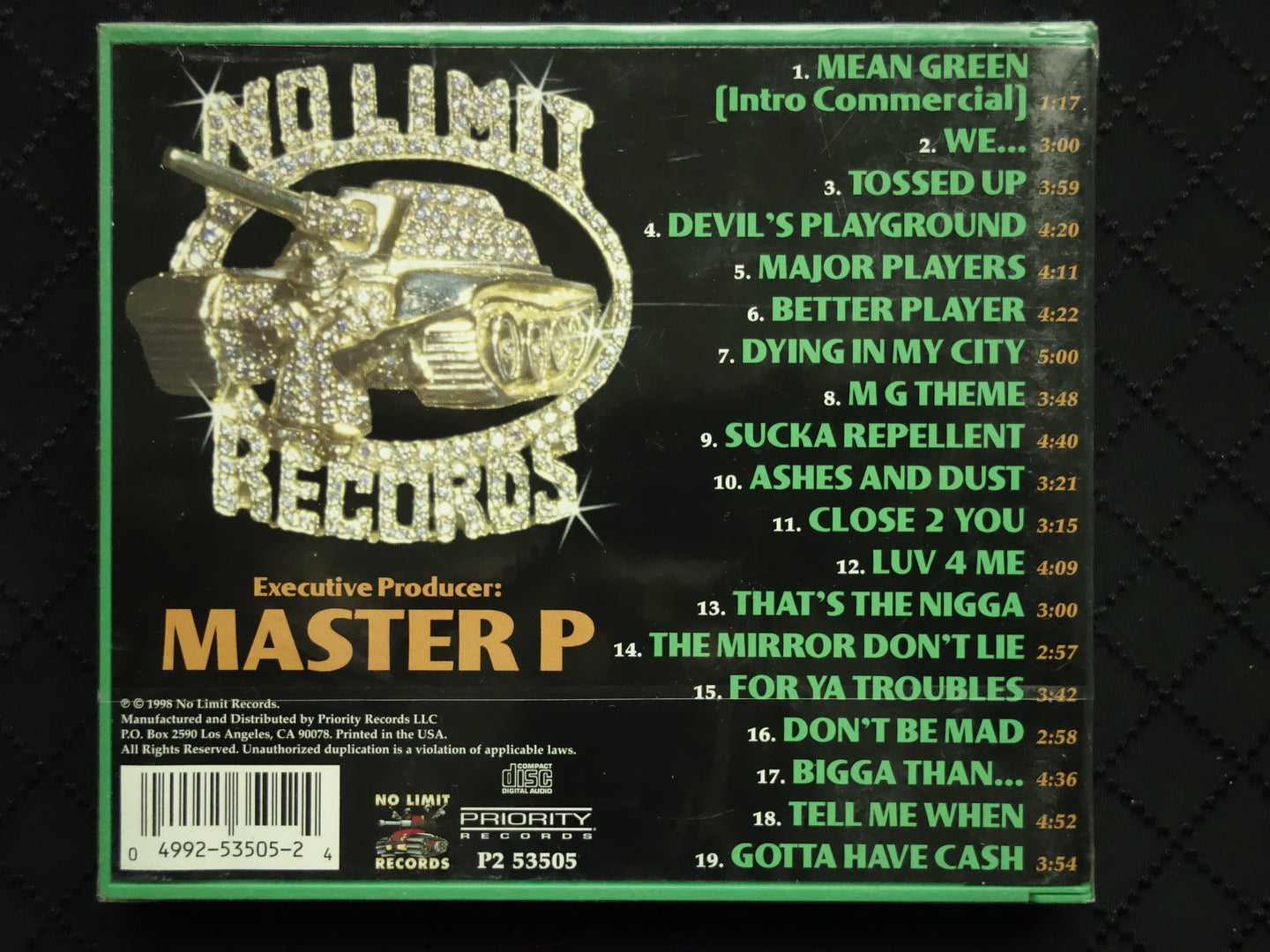 Mean Green "Major Players Compilation" (CD)-CDs-UnDigable Digs