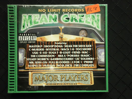 Mean Green "Major Players Compilation" (CD)-CDs-UnDigable Digs