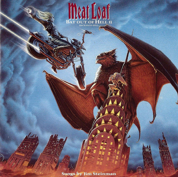 Meat Loaf "Bat Out Of Hell II: Back Into Hell" (CD)-CDs-UnDigable Digs