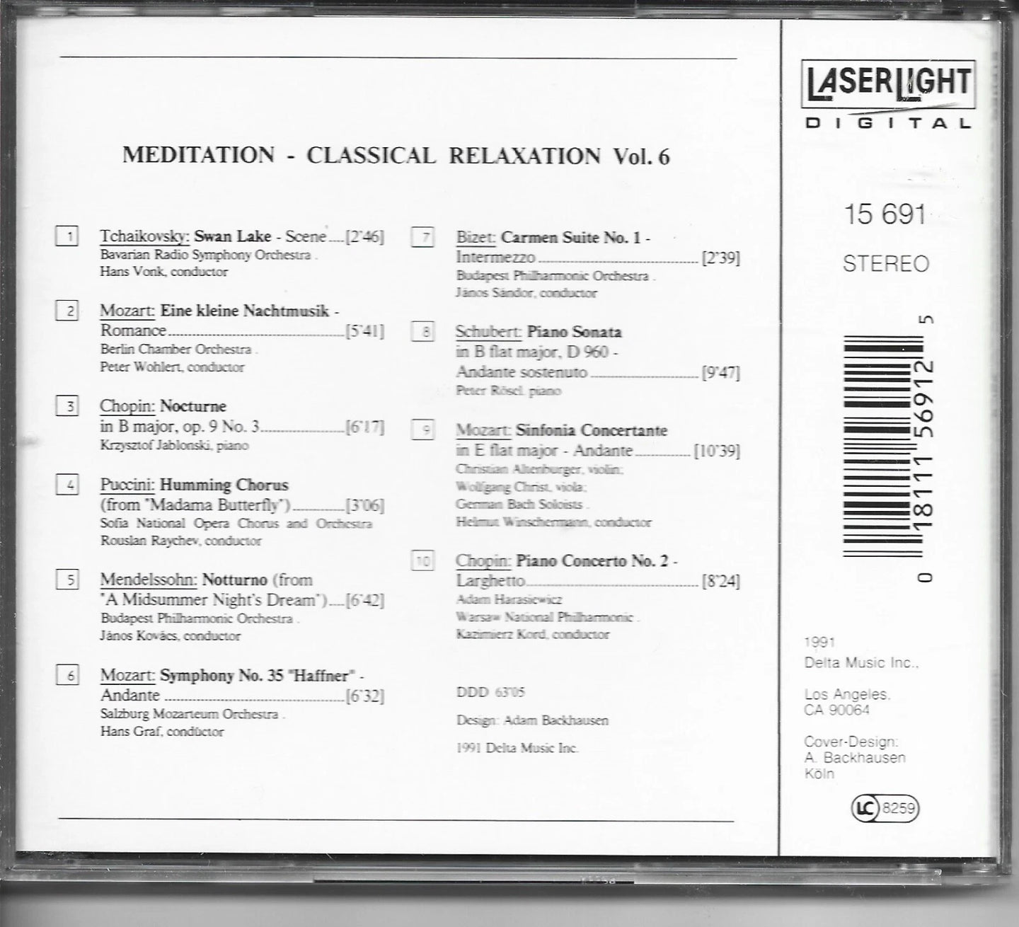 Meditation - Classical Relaxation Vol. 6 (CD)-CDs-UnDigable Digs