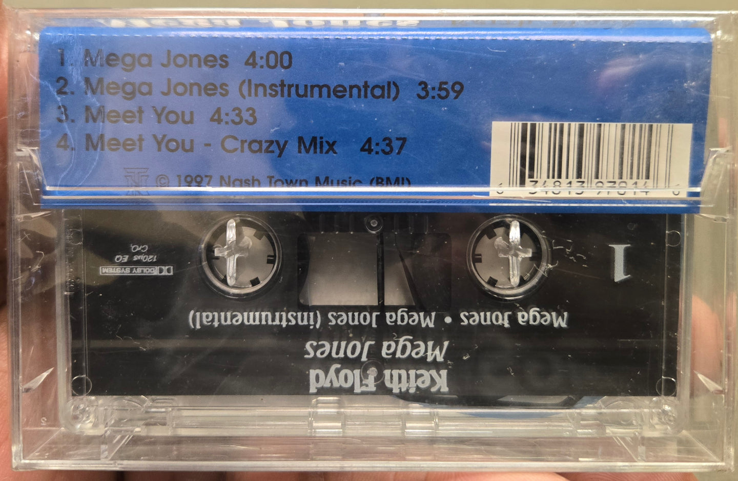 Mega Jones "Keith Floyd" (Single)-Cassette Tapes-UnDigable Digs