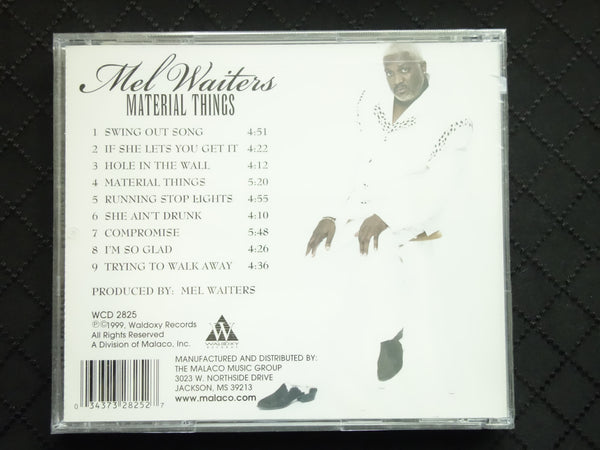 Mel Waiters "Material Things" (CD)-CDs-UnDigable Digs