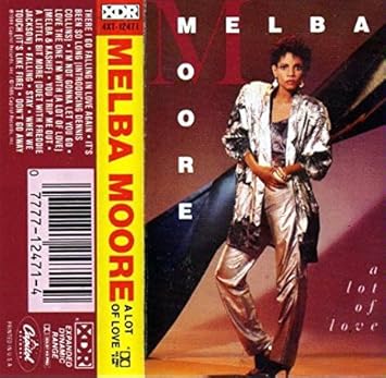 Melba Moore "A Lot Of Love"-Cassette Tapes-UnDigable Digs