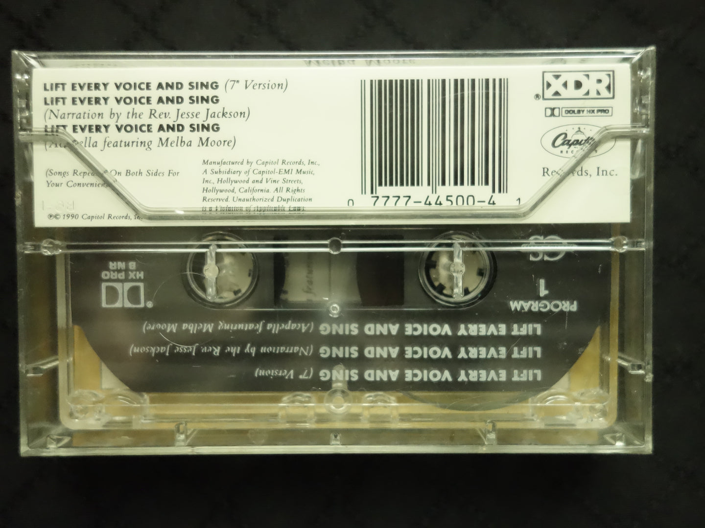Melba Moore "Lift Every Voice And Sing"-Cassette Tapes-UnDigable Digs