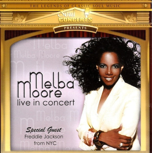 Melba Moore "Live In Concert" (CD)-CDs-UnDigable Digs